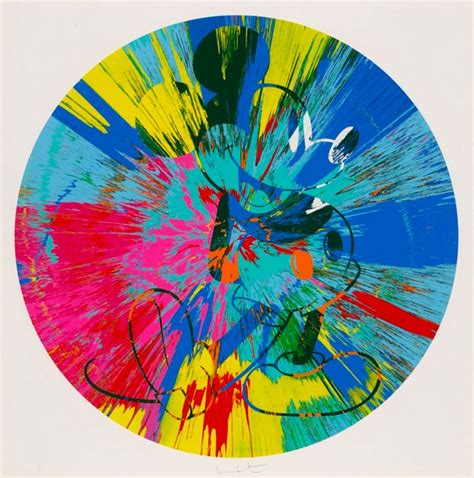 Beautiful Mickey Mouse By Damien Hirst For Sale Hirst Sale Artwork