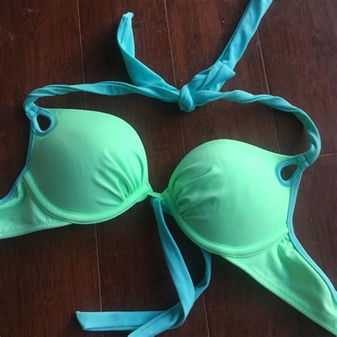 Victoria S Secret Swim New Victorias Secret Padded Push Up Bikini Top Poshmark