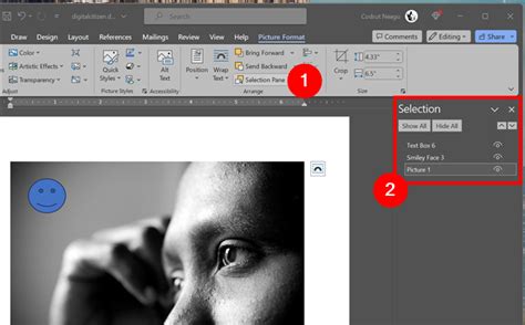 add  edit pictures  shapes  microsoft word