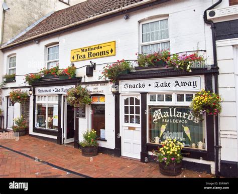 Mallards Tea Rooms In Tiverton Devon England Uk Eu Stock Photo Alamy