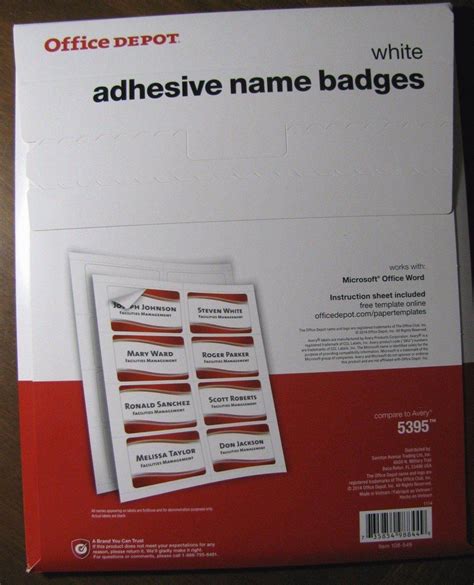Office Depot Address Labels Template