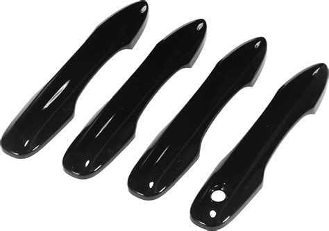 Amazon X Autohaux Pcs Abs Gloss Black Exterior Door Handle Cover