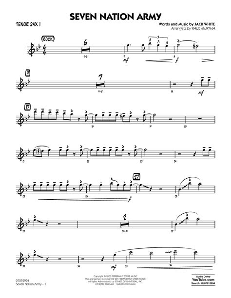Just The Two Of Us Tenor Saxophone 9