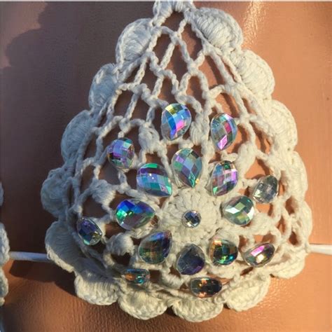 Swim Crystal Rhinestone Sequin Festival Bikini Swimsuit Competition Contest Sexy S Poshmark