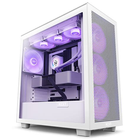 Nzxt H7 Flow Rgb Blanc Boîtier Pc Garantie 3 Ans Ldlc