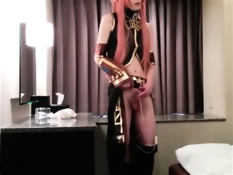 Amateur Asian CD Cosplay Jo