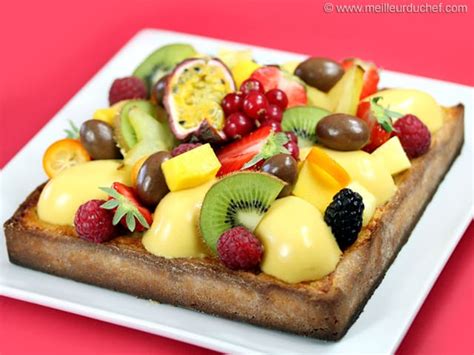 Tarte Aux Fruits Exotiques Recette De Cuisine Avec Photos Meilleur