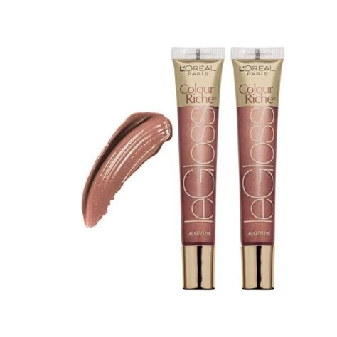 L Oreal Paris Makeup Loreal Paris Colour Riche Le Gloss Nude Illusion Oz Ml Set Of