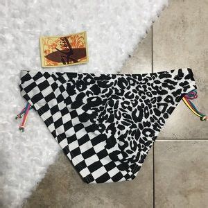 Hobie Swim Hobie Black White Hipster Bikini Bottoms Poshmark