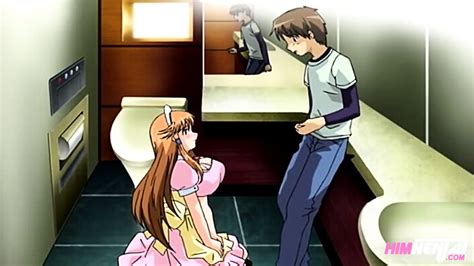 Horny Waitress Fucks In The Bathroom Hentai Uncensored