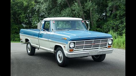 1969 Ford F250 Camper Special Test Drive Youtube