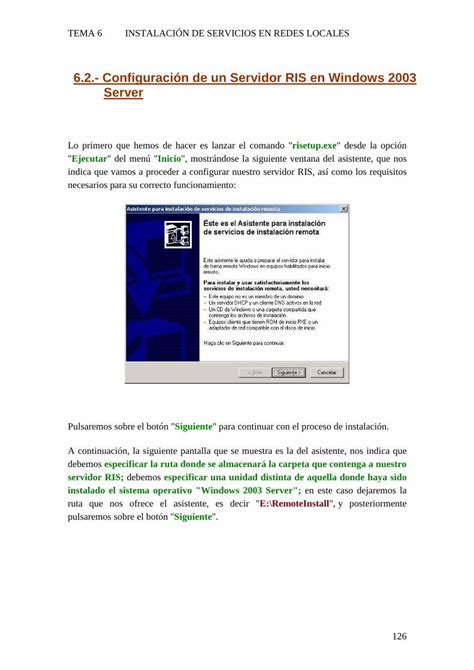 Pdf Tema Parte Configuraci N De Un Servidor Ris En Blog