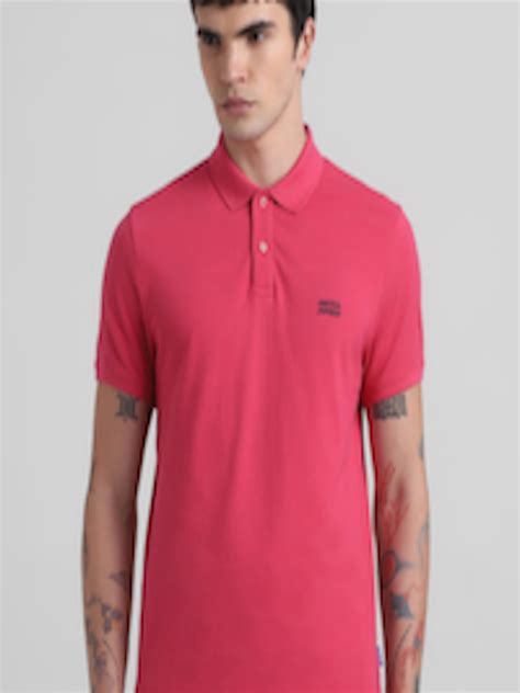 Buy Jack And Jones Polo Collar Slim Fit T Shirt Tshirts For Men 25854988 Myntra