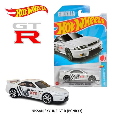 Hot Wheels Nissan Skyline Gt R Bcnr Godzilla Gtr