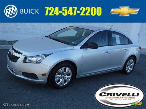 2014 Silver Ice Metallic Chevrolet Cruze Ls 117091415 Photo 19