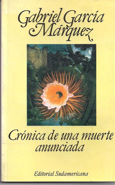 Libro Crónica De Una Muerte Anunciada Descargar Gratis pdf