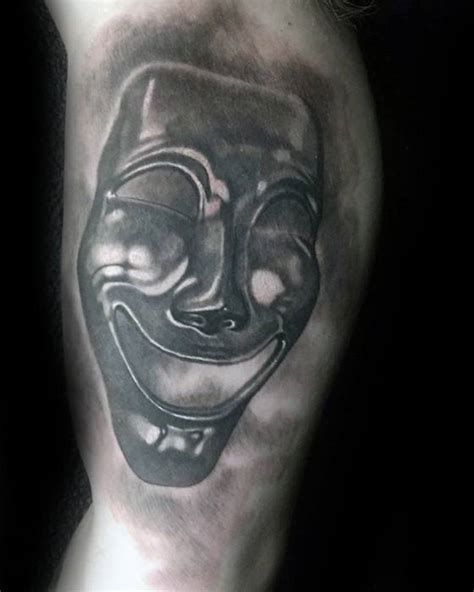 Drama Masks Tattoo Nightmares