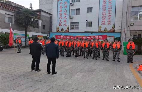 西峡县白羽街道：防汛演练燃情上演，锤炼实战能力保平安应急人员突击队