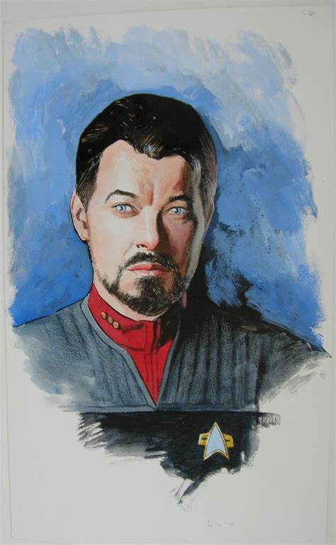 Commander Riker, in Michael Lovitz's Gone but not forgotten Comic Art ...