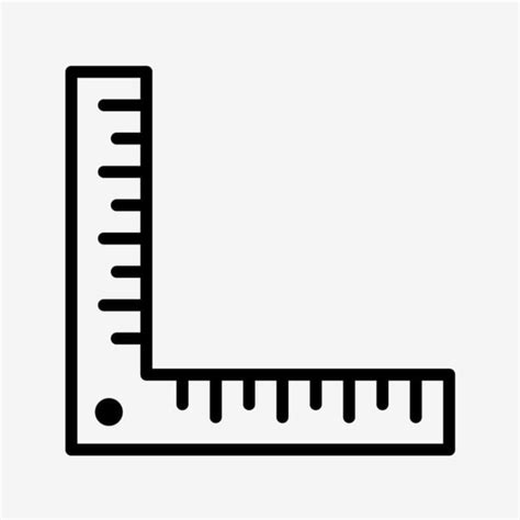 Angle Ruler Clipart PNG Images Vector Angle Ruler Icon Ruler Icons