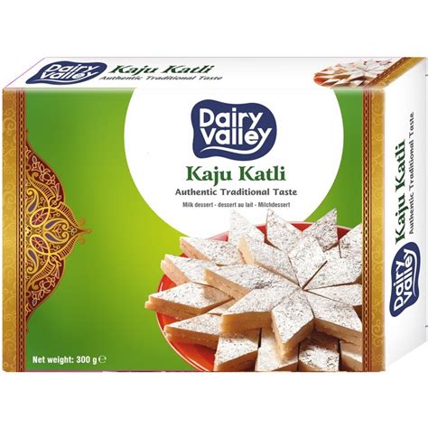 Kaju Barfi (Katli) Indische Süßigkeit