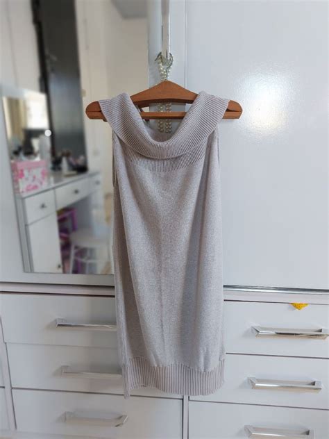 Vestido de Fio Nude Vestido Feminino Não Consta Usado 86549017 enjoei