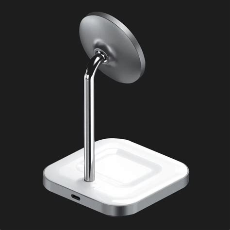Купити Безпровідна зарядка Satechi Aluminum 2 in 1 Magnetic Wireless ...