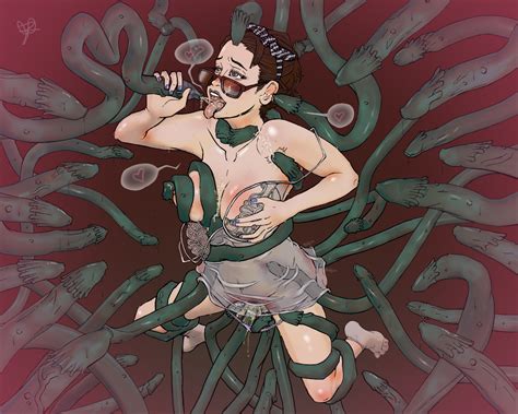 Guess She Likes Tentacles By Maximoose Hentai Foundry