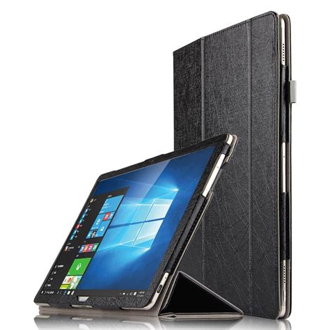 Slim 3 Fold Silk Flip Stand PU Leather Shell Magnet Cover Funda Capa