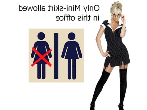 Only Mini Skirt Permitted In This Office ZB Porn