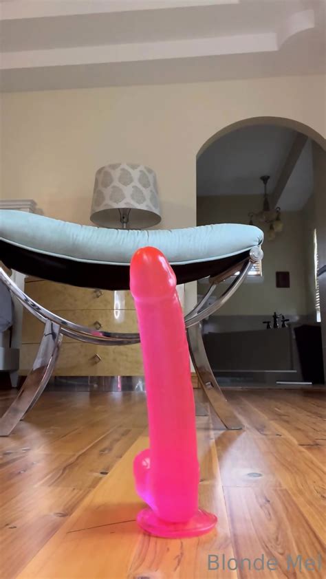 Busty MILF Masturbating With A Huge Dildo