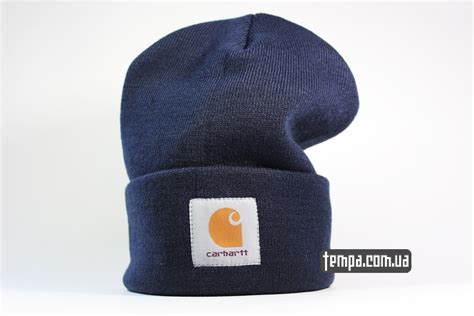 Купить шапку Carhartt синюю оригинал в Украине с доставкой | Tempa