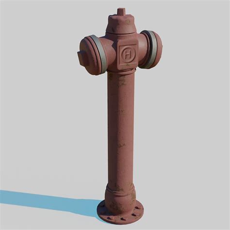 Fire Hydrant 3d Model By Kambur