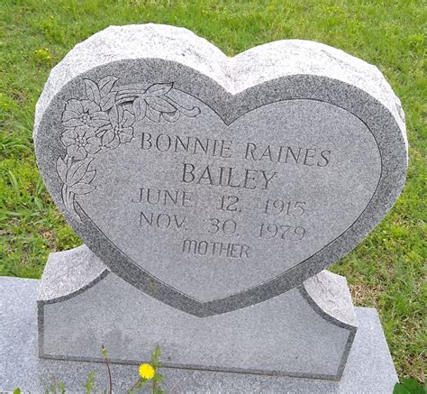 Bonnie Jane Raines Bailey (1915-1979) – Memorial Find a Grave