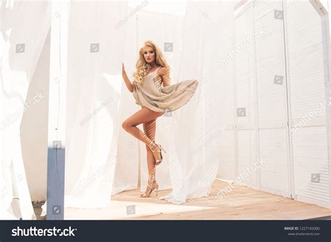Sexy Blonde Girl Stock Photo 1227142000 Shutterstock