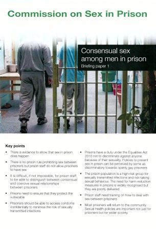 The Howard League Consensual Sex Among Men In Prison