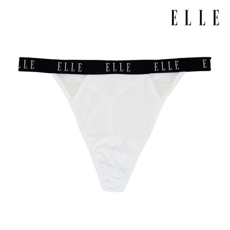 ELLE lingerie I กางเกงชนในรปแบบ G String Lowrise I LU Shopee Thailand