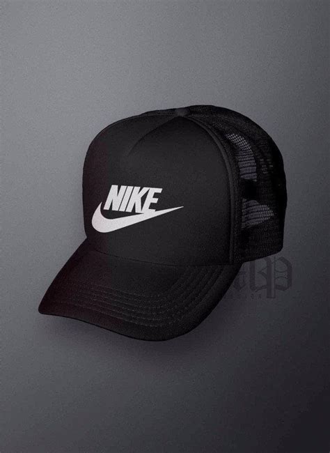 Мужская Кепка Найк, Спортивная Кепка Nike, Летняя Кепка с Сеткой Черная ...