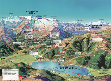 Ski Maps Alpinresort Kaprun