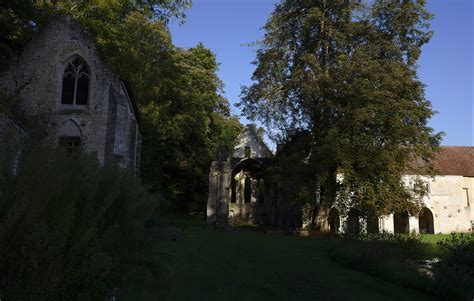 Abbaye Notre Dame de Fontaine Guérard The abbey Notre Dame Flickr