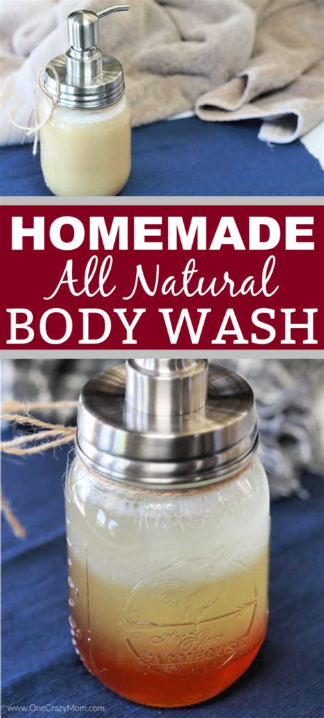 DIY Body Wash - Moisturzing Homemade Body Wash