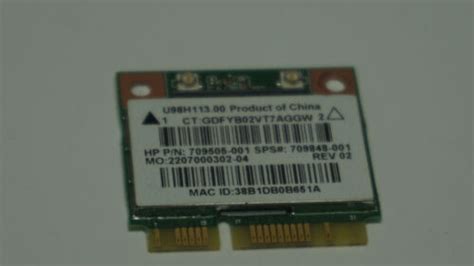 Hp Realtek Rtl Ee Bgn X Wifi Card New