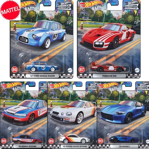 Mattel Hot Wheels Car Boulevard Premium Porsche Nissan Z Gt Four