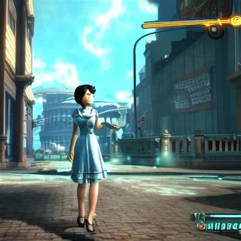 Screenshot From Bioshock Infinite Hatsune Miku Stable Diffusion