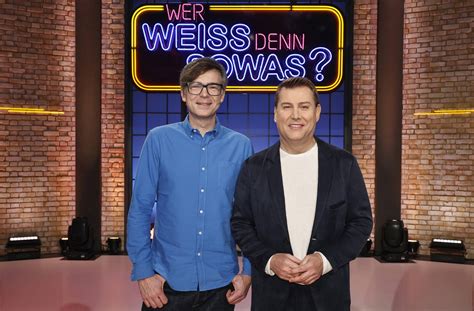 ARD Das Erste Quizexperten treffen auf Ratefüchse Jens Riewa und