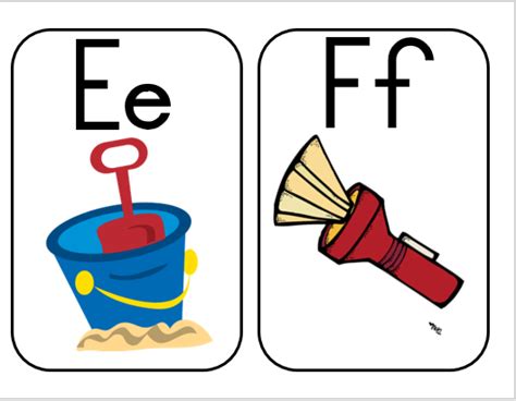 A5 Grootte Alfabet Flitskaarte Juffrou Met Hart