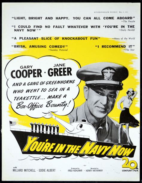 YOU’RE IN THE NAVY NOW | Rare Film Posters