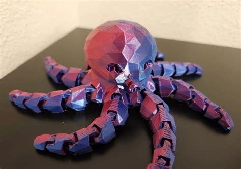 Подвижные Игрушки 3д модель осьминог | Полезные 3D Модели для Печати ...