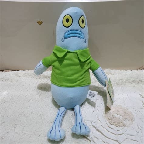 Jual Rare Boneka SpongeBob SquarePants Bikini Bottom Fish Ikan Original