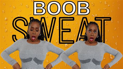 Ways To STOP Boob Sweat Using Things You Already Have At Home YouTube